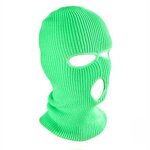 Balaclava Manufacturer - Adult Knitted Men's 3 Hole Winter Ski Custom Embroidery