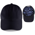Baseball Cap Manufacturer - Wholesale Unstructured Satin Lined 3D Embroidery Polyester/Cotton Combats Frizzy Hair