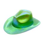 LED Cowgirl Hat Manufacturer - High Quality Neon Fun Party Disco Sparkly Glitter Space for Sports Casual Cycling Fishing