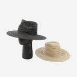 Fedora Straw Hat Manufacturer - Shinehats 2025 Custom Luxury Paper Grass Wide Brim Panama Jazz Hollow Design with OEM