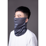 Motorcycle Face Mask Manufacturer - Custom Logo Cooling Ice Silk Polyester Unisex Bandana Scarf Ear Loop Anti-UV Summer