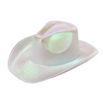 LED Cowgirl Hat Manufacturer - High Quality Neon Fun Party Disco Sparkly Glitter Space for Sports Casual Cycling Fishing