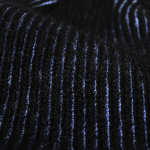 Winter Hat Manufacturer - Custom Blended Color-blocked Stripes 100% Acrylic Knitted Cuffed Skull Cap