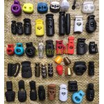 Buckles Manufacturer - Nylon Rope Cat Eye Button Pig Nose Color Matching Spring