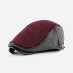 Beret Hat Manufacturer - High Quality Vintage Keep Warm Casual Cotton Custom Logo for Men Thicken Knitted Solid Color Ivy