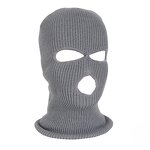 Balaclava Manufacturer - Adult Knitted Men's 3 Hole Winter Ski Custom Embroidery