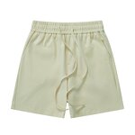 Shorts Manufacturer - 100% Organic Cotton Thick Fabric Breathable Printed Knee Length Eco-Friendly Casual Sports Basketball