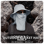 Bucket Hat Manufacturer - Unisex 100% Polyester Outdoor Wide Brim Quick Dry Fishing Camping Summer Fisherman 3D Embroidery