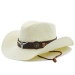 Western Cowboy Hat Manufacturer - Jazz Unisex Large Brim Top Sun Protection for Outdoor Summer Seaside Vacation