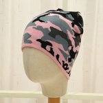 Beanie Hats Manufacturer - Quick Shipment Fashion Jacquard Knit Acrylic Camo Graphic with Personalized Logo Printed for Travel