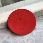 Beret for Kids Manufacturer - Cute Retro Multicolor Imitation Wool Knitted Pumpkin Hat Candy Colors Stylish Character Design