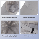 Baseball Cap Manufacturer - Wholesale Lightweight Custom Embroidered Printing Quick-Dry Waterproof Nylon Outdoor