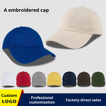 Baseball Cap Manufacturer - High Quality Unstructured Cotton Soft Top Custom Embroidered Logo Plain Golf