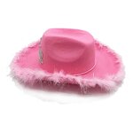 Cowgirl Hat Manufacturer - Pink Bling Sombrero Playeros Novelty Pink Western