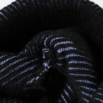 Winter Hat Manufacturer - Custom Blended Color-blocked Stripes 100% Acrylic Knitted Cuffed Skull Cap