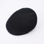 Beret Manufacturer - Wholesale Classic Breathable Mesh Custom Logo Flat Top Cap Unisex All Seasons Casual Polyester/Cotton