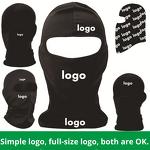 Ski Balaclava Manufacturer - High Quality Half Face with Custom Logo Printed Hooded Ski Mask Go Karting Helmet Liner Warmer