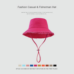 Bucket Hat Manufacturer - High Quality Four Seasons Versatile Fashionable Outdoor Sun Protection Visor Cartoon Pattern Mesh