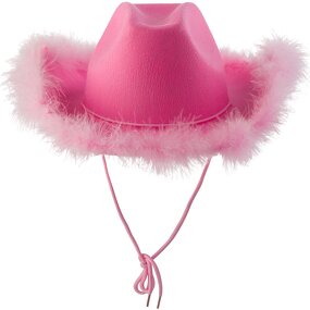 Cowgirl Hats for Women Manufacturer - New Pink Western Style Rolled Fedora Feather Edge for Fishing Travel Party-Ready