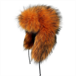 Fleece Hat Manufacturer - Fashion Fuzzy Warm Unisex Adult Outdoor Dyed Faux Raccoon Fur Basin Buckets Mongolian Plush