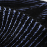 Winter Hat Manufacturer - Custom Blended Color-blocked Stripes 100% Acrylic Knitted Cuffed Skull Cap