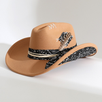 Cowboy Hat Manufacturer - Fashionable Large Brim Winter Casual with Trendy Outdoor Panama Fedora Design Belt Buckle