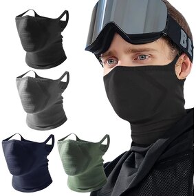 Cycling Mask Manufacturer - Ruidong Summer Sports Four-Season Windproof Dustproof Nylon Ear-Hanging Neck Scarf Outdoor