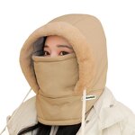 Winter Balaclava Manufacturer - Wholesale Fashion Polar Fleece Lined Hood Men Women's Thick Warm Ski Mask Outdoor Sports