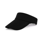 Sun Hat Manufacturer - Unisex Sports Open Top Breathable Extended Brim Visor EVA Cotton Logo Printing Outdoor Friendly