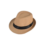 Panama Fedora Hat Manufacturer - Hot Sale Summer Custom Printed Logo Fashion Paper Grass Jazz for Men Women Beach