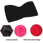 Fleece Headband Manufacturer - Custom Logo Embroidery Cross-Border Outdoor Cycling Plush Ear Protection Windproof Warm Fitness