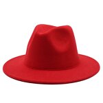 Panama Fedora Hats Manufacturer - Wholesale High Quality Wide Brim Solid Colors Blank Winter Warm Vintage Jazz for Women