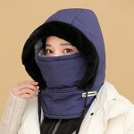 Winter Balaclava Manufacturer - Wholesale Fashion Polar Fleece Lined Hood Men Women's Thick Warm Ski Mask Outdoor Sports