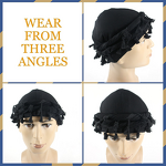 Turban Head Wrap Manufacturer - Vintage Twist Unisex with Satin Lining Polyester/Cotton Four Seasons European American