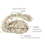 Turban for Men Manufacturer - Cashew Tassels Braid Head Wraps Satin Lined Halo Durag Hijab