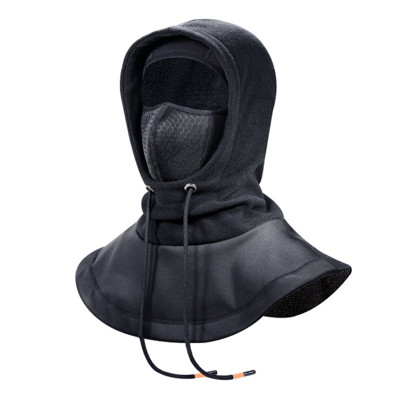 Ski Mask Manufacturer - High Quality Custom Logo Nylon Outdoor Sports Windproof Warm Full Face Balaclava with Hood