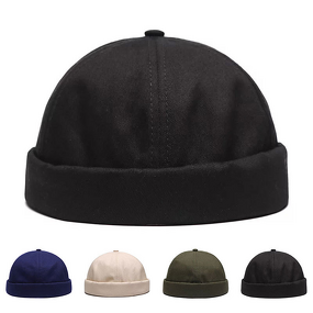 Melon Hat Manufacturer - Custom Retro Hip Hop Solid Color 100% Cotton Unisex for Street Dance