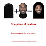 Balaclava Manufacturer - Celebrity Fun Digital Print Full Face Breathable Ski Mask in Polyester for Parties Holidays