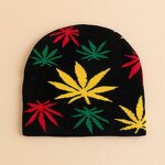 Ski Hat Manufacturer - OEM Custom Design European American Trend Windproof Flat Knitted 100% Acrylic for Men Women