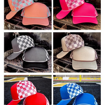 Snapback Hat Manufacturer - Personalized Custom Checkered 5-Panel Mesh Sports Trucker Summer Outdoor