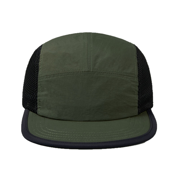 Baseball Cap Manufacturer - American Style Quick-Dry Lightweight Navy Orange 6-Panel Mesh 100% Polyester Breathable Soft Brim