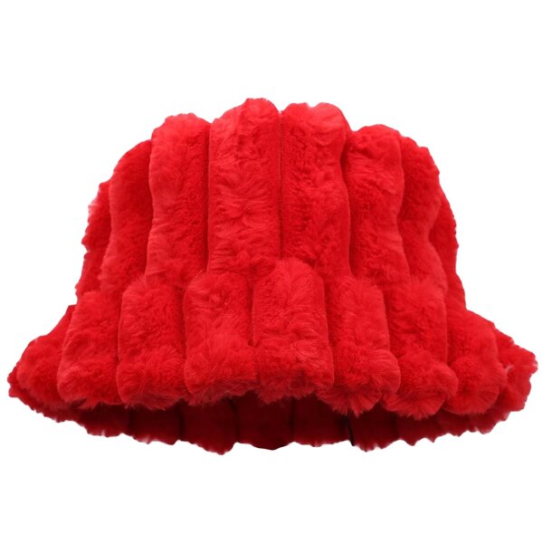 Winter Hats for Women Manufacturer - Hot Selling Fashion New Design Outdoor Warm Fleece Furry Thicken Fluffy Vintage Stripe
