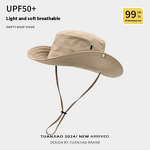 Bucket Hat Manufacturer - Men's and Women's Denim Wide Brim Vintage Western Cowboy Style for Summer Fishing