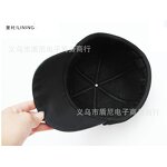 Windproof Hat Manufacturer - 2023 Direct Selling PU Baseball Autumn Winter Headgear