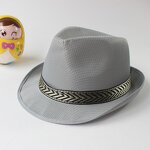 Children's Jazz Caps Manufacturer - Parenting Style Summer Fast Dry Panama Fedoras Outdoor Sunhat Performance Hat for Kid