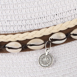 Western Cowboy Hat Manufacturer - Wholesale Shell Tassel Decoration Paper Beach Straw for Summer Outing Party