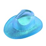 LED Cowgirl Hat Manufacturer - High Quality Neon Fun Party Disco Sparkly Glitter Space for Sports Casual Cycling Fishing
