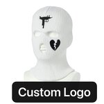 Balaclava Manufacturer - Embroidered Full Face Cover Knitted Winter Beanie Hats with Unique Style