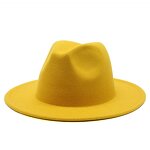 Panama Fedora Hats Manufacturer - Wholesale High Quality Wide Brim Solid Colors Blank Winter Warm Vintage Jazz for Women