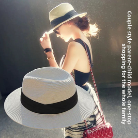 Panama Straw Hats Manufacturer - Wholesale Custom Summer for Men Women Fashion Casual Paper Beach Cap